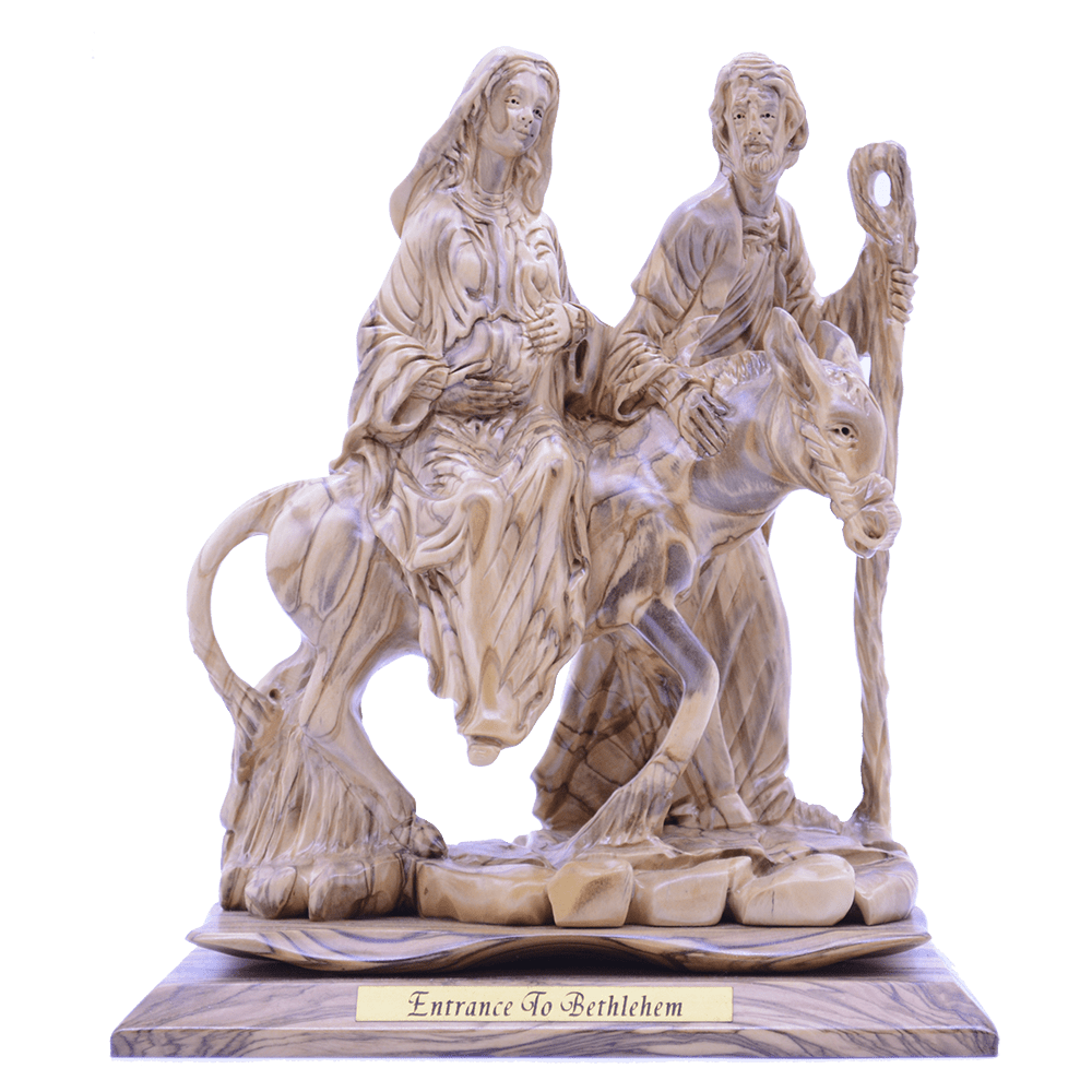 A Fully Hand Carved detailed Master Piece Entrance to Bethlehem