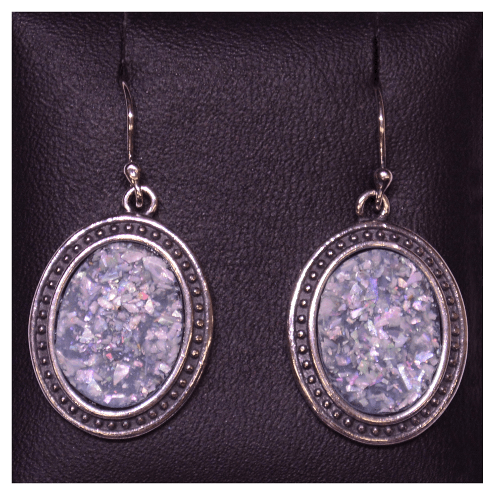 Earring with Roman Glass