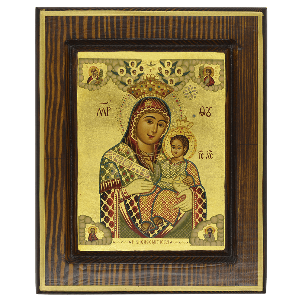 Virgin Mary of Bethlehem and Baby Jesus
