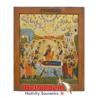 The Dormotion Icon. An Extra ordinary Russian Icon from the early 19th century