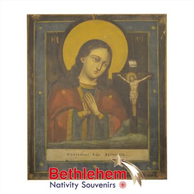 Our Lady of Archtierskaya. Old Ukranian Icon from the 19th century