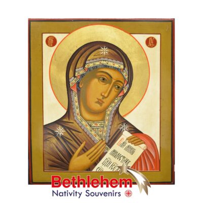 Part of Deesis Icon. Mary Mother of God. Russian Icon from the 20th century