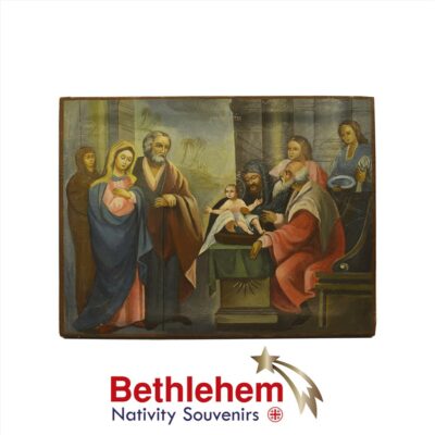 Nativity Icon. Ukranian Icon from the 19th century