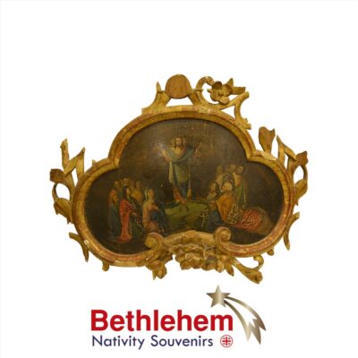 Ascension Icon. Very Old Russian Icon from early 19th century