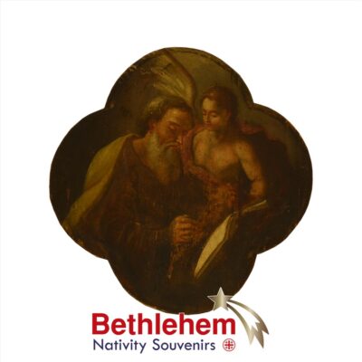 Saint Mathew the Evangelist. Old Russian Icon from the 19th century