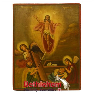 The Resurrection Icon. Russian Icon from the early 20th century
