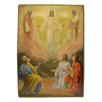 Transgiuration Icon. An Extra ordinary Ukranian Icon from the 19th century (Special Icon)