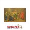 Presentation of Christ Temple and Church. Russian Icon from the 19th century