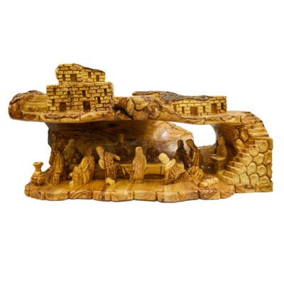 An Authentic Hand Carved Last Supper Fully Hand Carved detailed piece