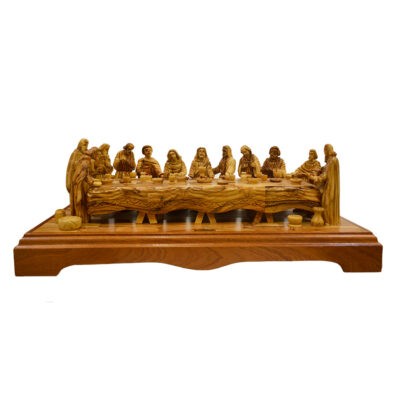 A Mastepiece Last Supper Hand carved