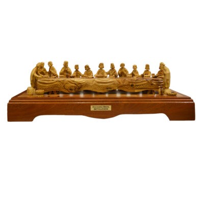 A Mastepiece Last Supper Hand carved