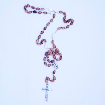 Hand Made Rosary with Holy Soil