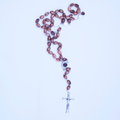 Hand Made Rosary with Holy Soil
