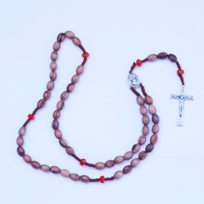 Hand Made Rosary with Holy Soil