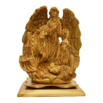 Holy Family with the Angel